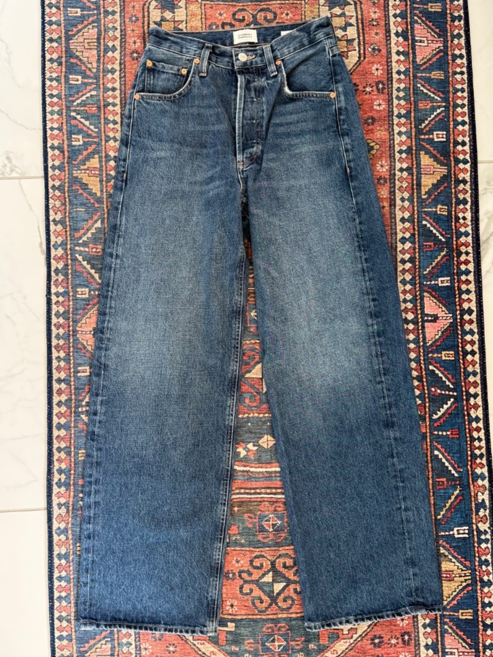 Citizens Of Humanity Ayla Baggy Cuffed Jeans - Picture 2 of 6